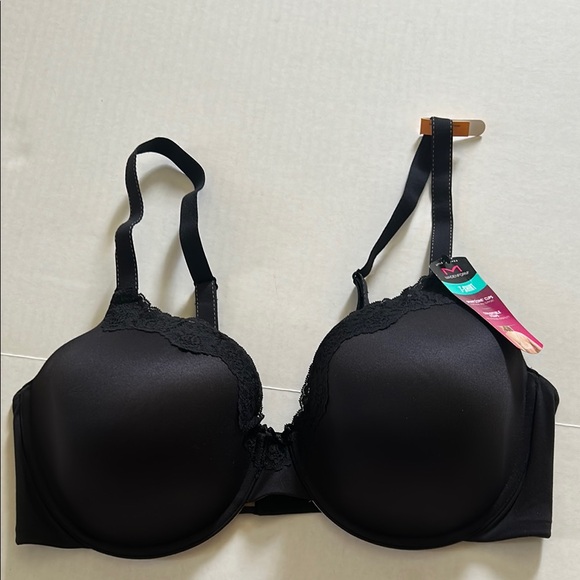 NWT Maidenform comfort devotion full coverage lace trim bra size 40DD - Picture 2 of 6